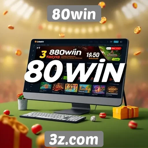 Facilidade de navegação no site 80win