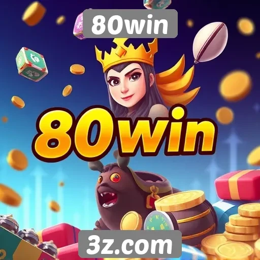 80win oferece variedade de jogos para todos os gostos